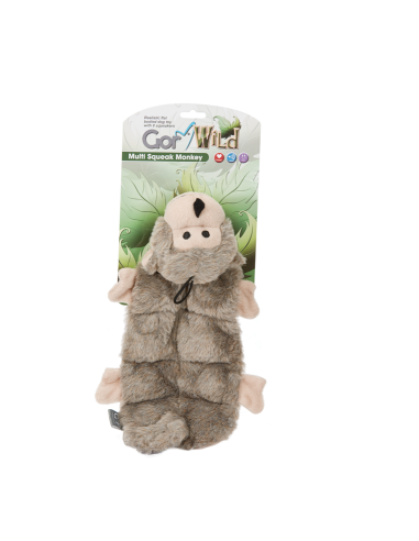 Gor Wild Multi-squeak Monkey (30cm)