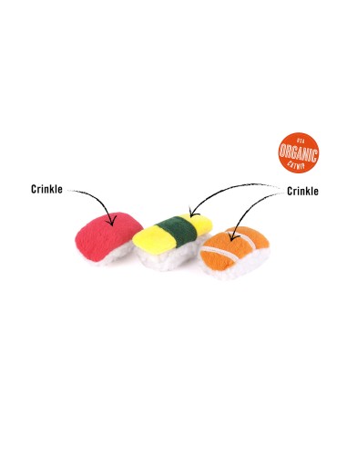 PLAY Feline Frenzy - Cat Toy - Sushi