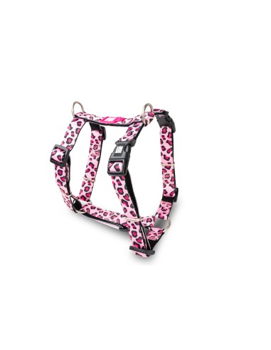 H-Harness - Leopard Pink