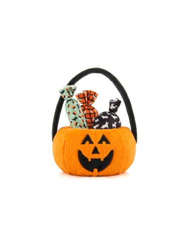PLAY Halloween Pumpkin Basket - with 3 pcs of...
