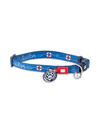 Smart ID Cat Collar - Sailor/1 Size