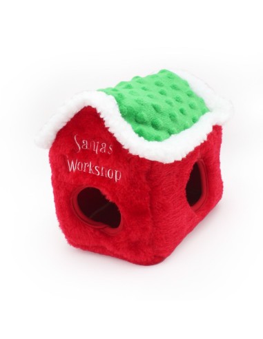 ZippyPaws Holiday Burrow Sant's Workshop