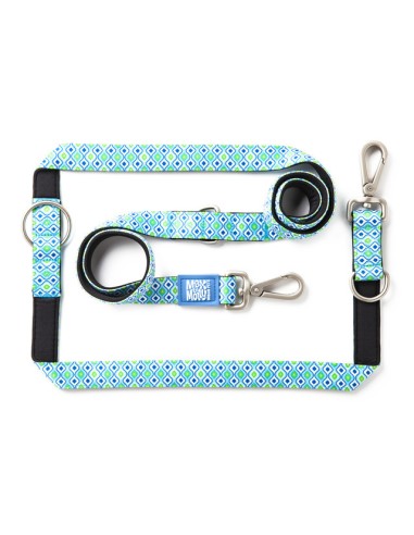 Multi-Function Leash - Retro Blue