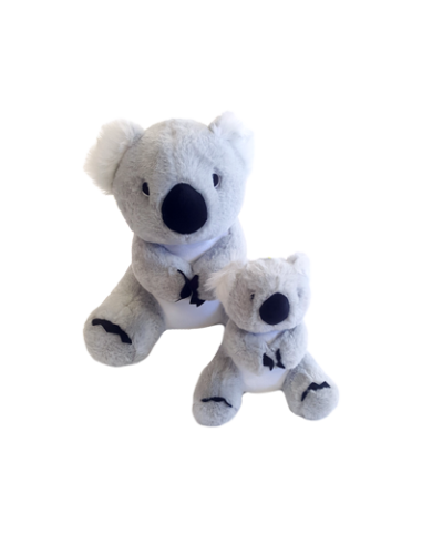 Gor Hugs Bebé Koala (20cm) Gris