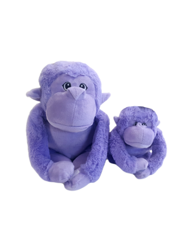 Gor Hugs Mommy Gorilla (38cm) Purple