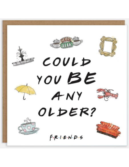 Carte plate Friends