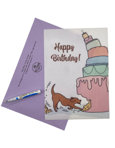Cartes Postales Comestibles pour les Chiens