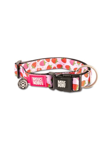 Smart ID Collar - Strawberry Dream