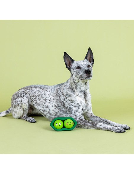 We Come In Peas Latex Dog Toy - pack of 4