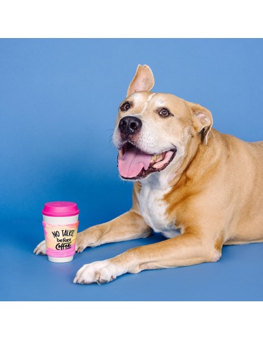 No talkie before coffee | Rubber | Treat Dispenser