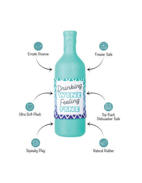 Drinking wine Feeling Fine | Rubber