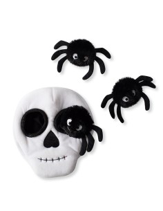 Skull with spiders | Burrow