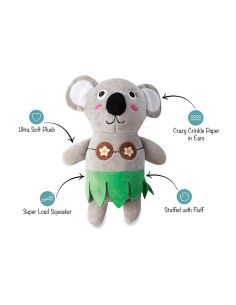 Shake Your Palm Palms Dog Toy - pack of 4 2