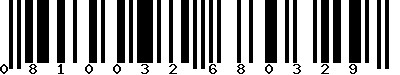 EAN-13 : 0810032680329 EAN-13 : 0810032680329