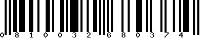 EAN-13 : 0810032680374 EAN-13 : 0810032680374
