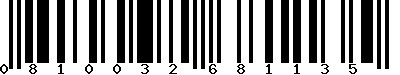 EAN-13 : 0810032681135 EAN-13 : 0810032681135