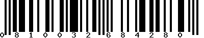 EAN-13 : 0810032684280 EAN-13 : 0810032684280
