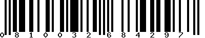 EAN-13 : 0810032684297 EAN-13 : 0810032684297