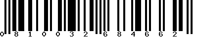 EAN-13 : 0810032684662 EAN-13 : 0810032684662