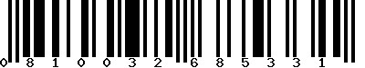 EAN-13 : 0810032685331 EAN-13 : 0810032685331