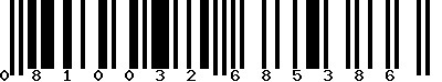 EAN-13 : 0810032685386 EAN-13 : 0810032685386