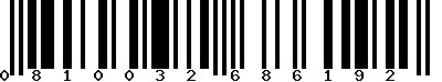 EAN-13 : 0810032686192 EAN-13 : 0810032686192