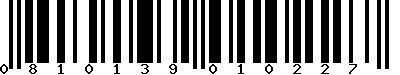 EAN-13 : 0810139010227 EAN-13 : 0810139010227