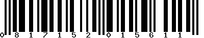 EAN-13 : 0817152015611 EAN-13 : 0817152015611
