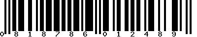 EAN-13 : 0818786012489 EAN-13 : 0818786012489