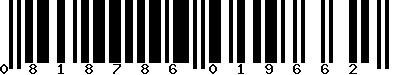 EAN-13 : 0818786019662 EAN-13 : 0818786019662