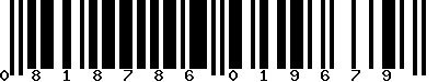 EAN-13 : 0818786019679 EAN-13 : 0818786019679