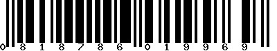 EAN-13 : 0818786019969 EAN-13 : 0818786019969