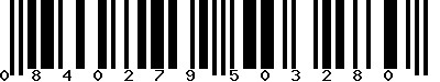 EAN-13 : 0840279503280 EAN-13 : 0840279503280