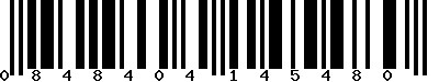 EAN-13 : 0848404145480 EAN-13 : 0848404145480