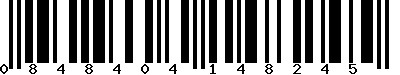 EAN-13 : 0848404148245 EAN-13 : 0848404148245