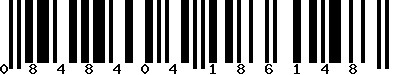 EAN-13 : 0848404186148 EAN-13 : 0848404186148