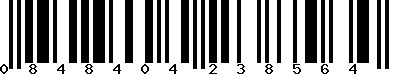 EAN-13 : 0848404238564 EAN-13 : 0848404238564