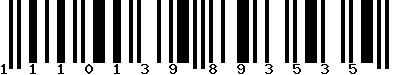 EAN-13 : 1110139893535