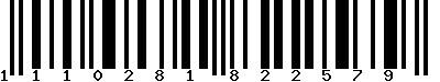 EAN-13 : 1110281822579