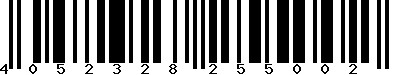 EAN-13 : 4052328255002 EAN-13 : 4052328255002