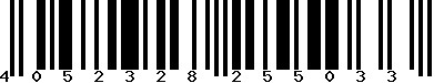 EAN-13 : 4052328255033 EAN-13 : 4052328255033