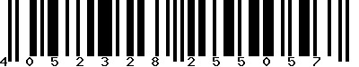 EAN-13 : 4052328255057 EAN-13 : 4052328255057