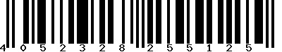 EAN-13 : 4052328255125 EAN-13 : 4052328255125