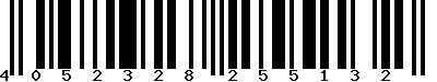 EAN-13 : 4052328255132 EAN-13 : 4052328255132