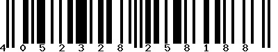 EAN-13 : 4052328258188 EAN-13 : 4052328258188