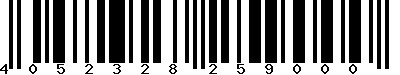 EAN-13 : 4052328259000 EAN-13 : 4052328259000