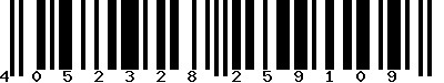 EAN-13 : 4052328259109 EAN-13 : 4052328259109