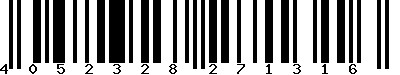 EAN-13 : 4052328271316 EAN-13 : 4052328271316