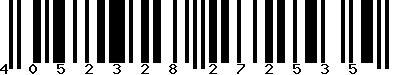 EAN-13 : 4052328272535 EAN-13 : 4052328272535