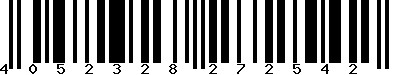 EAN-13 : 4052328272542 EAN-13 : 4052328272542